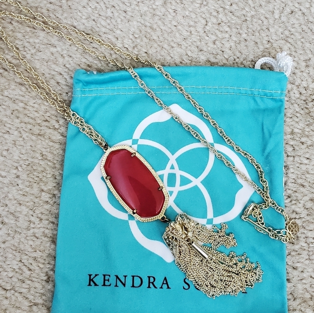 Kendra Scott Long Chain Tassel Necklace